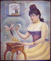 Seurat, Georges - Young Woman Powdering Herself
